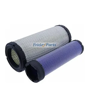 Inner & Outer Air Filter Kit 006000455F1 006000456F1 for Mahindra Tractor 4500 5500 6000 6500+ — 5