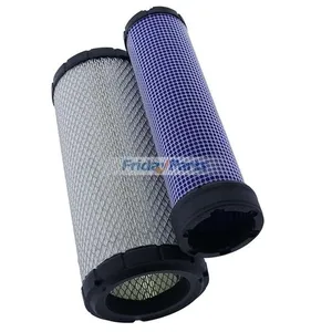 Inner & Outer Air Filter Kit 006000455F1 006000456F1 for Mahindra Tractor 4500 5500 6000 6500+ — 3