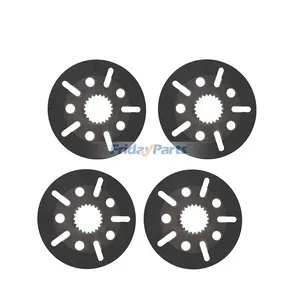 4 Pieces Brake Disk 7332 0209 for Ford 550 555 New Holland B100B B100BLR Caterpillar CAT 426 426B Fiat Kobelco FB100.2