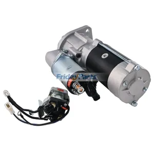 Starter Motor 02300-02201 for Komatsu Engine 4D102 Komatsu Excavator PC120-6 PC100-6 — 6