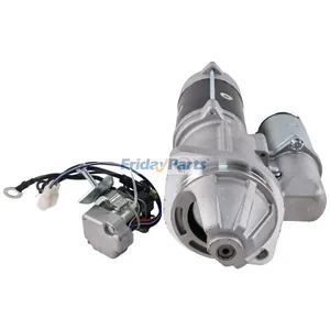 Starter Motor 02300-02201 for Komatsu Engine 4D102 Komatsu Excavator PC120-6 PC100-6 — 2