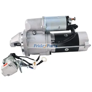 Starter Motor 02300-02201 for Komatsu Engine 4D102 Komatsu Excavator PC120-6 PC100-6