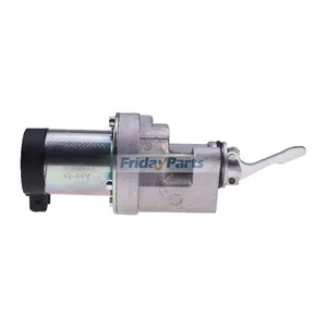 12V Fuel Shutoff Solenoid Valve 02938080 for Deutz Engine TCD2012 BFM2012 BF4M2012C BF6M2012C — 2