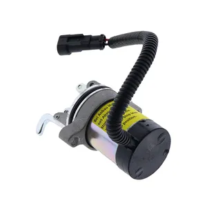 12V Fuel Shutoff Solenoid Valve 04103812 04103808 for Deutz BF4L1011 BF4M1011 F2L1011 F3L1011 F3L912 F4L1011 TD2011 TCD2011 F3L2011 F4L2011 BF4L2011 — 2