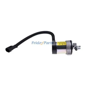 12V Fuel Shutoff Solenoid Valve 04103812 04103808 for Deutz BF4L1011 BF4M1011 F2L1011 F3L1011 F3L912 F4L1011 TD2011 TCD2011 F3L2011 F4L2011 BF4L2011 — 4