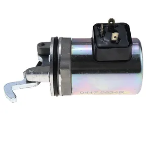 12V Fuel Shutoff Solenoid Valve 04170534R 04272733 for Deutz Engine F2L1011 F3L1011 F4L1011 BF4L1011 CASE Backhoe 360 — 4