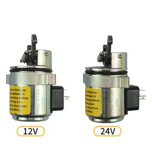 0427-2733 Shut Off Stop Solenoid 24V 0427 2733 Factory Directly Sell 12V DC Solenoid 0427-2734 0427 2734 — 5