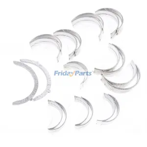 +0.25mm 1 Set Main & Con Rod Bearing & Thrust Plate 02928958 04270259 for Deutz Engine F3L1011F BF3L1011F BF3L2011 BF3M1011 BF3M1011F F3L1011