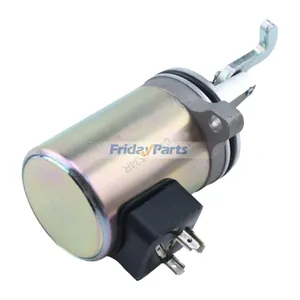 12V Fuel Shutoff Solenoid Valve 04170534R 04272733 for Deutz Engine F2L1011 F3L1011 F4L1011 BF4L1011 CASE Backhoe 360 — 4