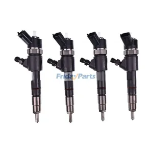 4 Pcs Fuel Injector 129677-53100 for Yanmar Engine 4JH110 4JH80