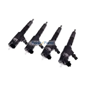 4 Pcs Fuel Injector 129677-53100 for Yanmar Engine 4JH110 4JH80 — 3