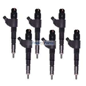 6 Pieces Fuel Injector 0445120066 04290986 04299311 for Deutz Engine TCD2013L04 TCD2013L06