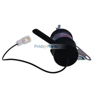 12V Fuel Stop Solenoid 16851-60014 for Kubota Tractor BX2350D BX2360 BX24D BX25 G2160 TG1860 GR2100 GR2110 GR2120 GR2120B — 5
