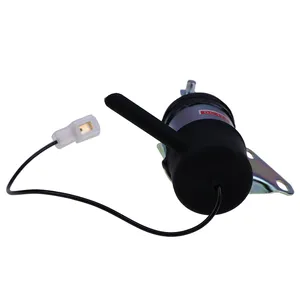 Fuel Stop Solenoid 052600-4531 16851-60014 for Kubota Engine SM Series Excavator K-008 K008-3 K008-3KCL K008-3KTC — 4