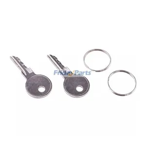2 Pieces C250 Ignition Key 170151-001 089216-001 for Crown Forklift Wave GPW PE3000 PE4000 PE4500 WP3000 — 4