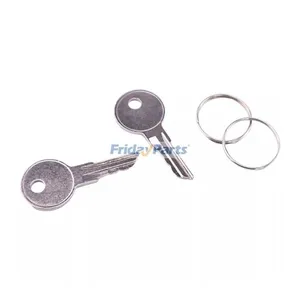2 Pieces C250 Ignition Key 170151-001 089216-001 for Crown Forklift Wave GPW PE3000 PE4000 PE4500 WP3000 — 3