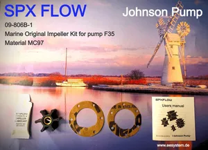 SPX FLOW Johnson Pump 09-806B-1 Impeller Kit for pump F35 — 2