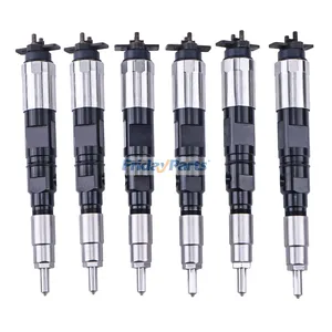 6 Pieces Fuel Injector RE524369 SE501941 095000-0540 for John Deere 6081…