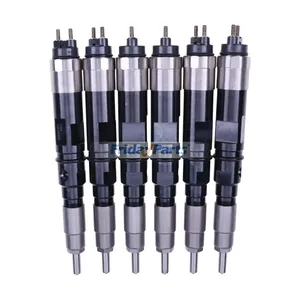 6 Pieces Fuel Injector RE518725 095000-5160 for John Deere Engine 6068 6081…