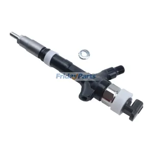 Fuel Injector 23670-09250 095000-7580 for Toyota Engine 1CD-FTV Avensis Corolla 2.0 D-4D — 2