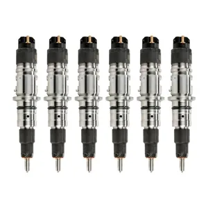 2007.5-2012 Dodge Ram 6.7L Cummins Pickup Remanufactured Fuel Injector SET OF 6 — Bosch 0986435518 | Bosch Authorized Reman