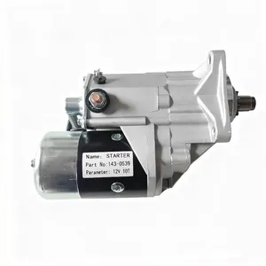 Perkins Tractor 100-6929 235-4963 24V 10T E312GC E313GC Starter Motor