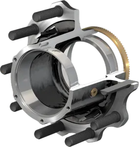 Iron Conventional TP Trailer Hub