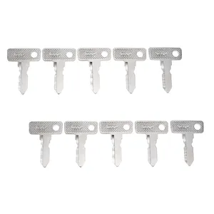 10 PCS Ignition Keys 1012505 AM10079 17063-G01 for 1982-Up Club Car Precedent DS Gold Carts