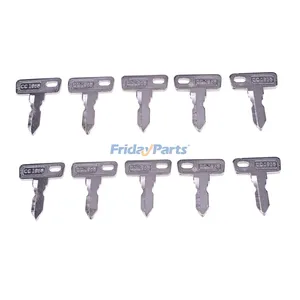10 Pieces Ignition Keys 1012505 AM10079 17063-G01 for 1982-Up Club Car Precedent DS Gold Carts