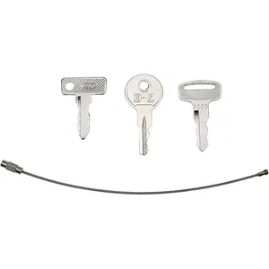 3 Pcs Ignition Keys 1012505 17063G1 ELI80-0194 for EZGO 1982-up Gas and Club Car DS 1982-Up and 2004-Up Club Car Precedent Gas Electric Golf Carts — 4