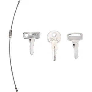 3 Pcs Ignition Keys 1012505 17063G1 ELI80-0194 for EZGO 1982-up Gas and Club Car DS 1982-Up and 2004-Up Club Car Precedent Gas Electric Golf Carts — 5