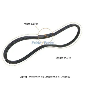Starter Belt 1019167-01 for Club Car Precedent Gas DS 1997 and up — 3