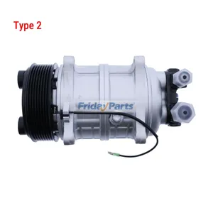 Seltec TM15XD 12V A/C Compressor 102-580 for Thermo King Tripac APU — 6