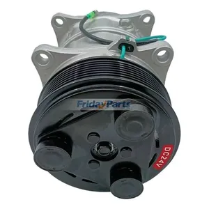 Seltec TM16 A/C Compressor 18-10158-14 102-668 for Carrier Thermo King Transport Refrigeration CBci CD MAX V-300 V-600 — 4