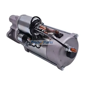 24V 12T Starter Motor 10219978 11386644 for Liebherr Engine D946-L A6 Crane LTM1070 LTM1160-5 LTM1250-6 Tractor PR754 John Deere Tractor 950J 1050J — 4