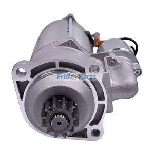 24V 12T Starter Motor 10219978 11386644 for Liebherr Engine D946-L A6 Crane LTM1070 LTM1160-5 LTM1250-6 Tractor PR754 John Deere Tractor 950J 1050J — 6