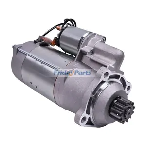 24V 12T Starter Motor 10219978 11386644 for Liebherr Engine D946-L A6 Crane LTM1070 LTM1160-5 LTM1250-6 Tractor PR754 John Deere Tractor 950J 1050J