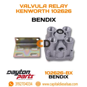 VALVULA RELAY KENWORTH 102626 BENDIX