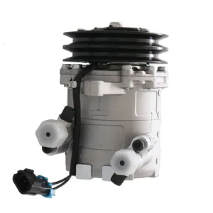 Seltec TM-08 Air Conditioning Compressor 6733655 for Bobcat Skid Steer Loader A220 A300 S150 S160 S175 S185 S205 S220 S250 S300 S330 — 7