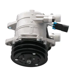 Seltec TM-08 Air Conditioning Compressor 6733655 for Bobcat Excavator 331 334 337 341 — 5