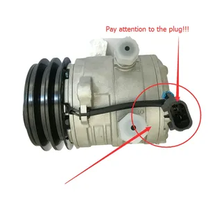 Seltec TM-08 Air Conditioning Compressor 6733655 for Bobcat Skid Steer Loader 773 863 864 873 883 963 — 3