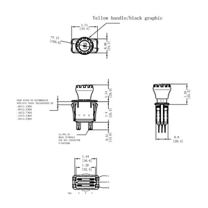 PTO Switch Great Dane AM118802 Delta 6201-01 AM116235 AM116235 103-5221 1-633673 for Kubota TG1860 TG1860G JD 3120 3203 3320 3520 3720 G15 GS25 GS30 GS45 GS75 HD45 HD75 — 6