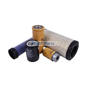 Filter Kit for Caterpillar CAT 252B3 Skid Steer Loader with C3.4T Engine — 4