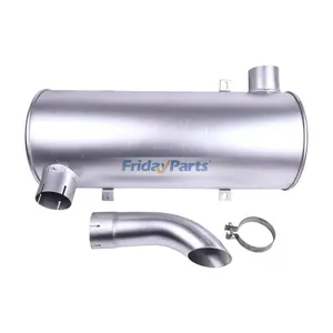 Muffler Silencer 10425378 for Liebherr Excavator A934C R934C R934CHDSL — 5