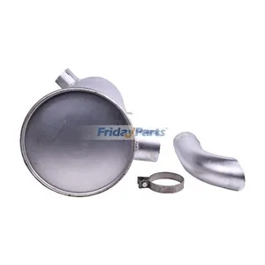 Muffler Silencer 10425378 for Liebherr Excavator A934C R934C R934CHDSL — 3
