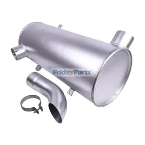 Muffler Silencer 10425378 for Liebherr Excavator A934C R934C R934CHDSL — 4