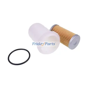 Fuel Filter With O-Ring & Bowl 104500-55710 124064-55510 for Yanmar Engine 2TNE68 2TNV70 3T72LE 3T72HLE 3T84HLE Tractor YM169 YM195 YM240 YM1110 FX16 — 5
