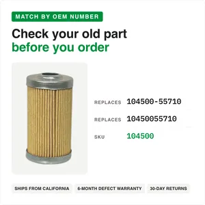 Yanmar Fuel Filter Marine Engine 1GM 2GM 3GM 104500-55710 — 4