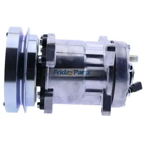 SD7H15 A/C Compressor 106-5122 for Caterpillar CAT Loader 924G 928F 930G 938F 950G 960F 962G 980G — 6