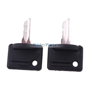 2 Pcs Ignition Key 107151-001 for Crown Walkie Pallet Jack PE3000 PE4000 PE4500 WP3000 GPW40 WP3000 WP3035-45 — 2